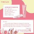 2024 PINKFLASH Flawless BB Cream Waterproof Lasting Full Coverage Face Base Liquid Foundation Whitening Concealer Makeup Cosmetics JokeTJokeJ.