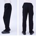 Chef Work Pant Belt Elastic Men's Kitchen Striped Zebra Pants Large Size Hotel Restaurant Chef Black and White Striped Pants Women. 