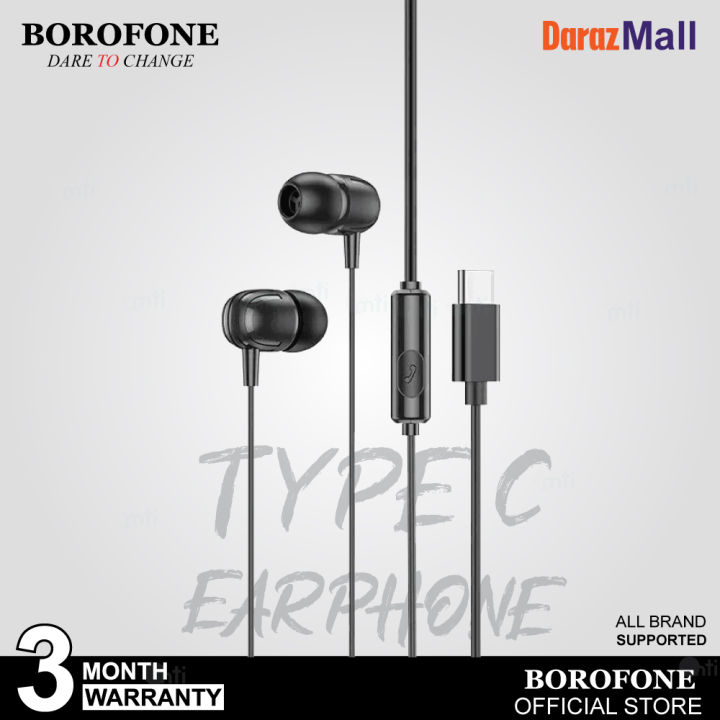 Borofone BM77 Type C earphone type c headphone