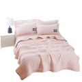 Washed cotton air conditioner quilt summer cool quilt double summer quilt summer thin quilt single quilt core machine washable summer solid color. 