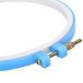 5 PCS/lot Plastic Embroidery and Cross Stitch Hoop Set Embroidery Hoop Ring Frame Adjustable Sewing Tools.