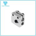 1pcs Volcano hot end eruption heater block heating block 1.75 3mm Filament V5 V6 Extruder J-head Aluminium Heater block. 