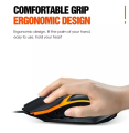 Wired Gaming Mouse LED Laptops PC Computers Optical Mice Computer Mouse- BLACK. 
