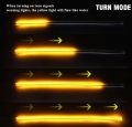 DRL Waterproof 12V Car Driving lamp Turn Signal Light Universal Flexible 45CM DRL LED Lamp Daytime Running Light. 