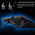 Laptop Cooling Pad for 1417 Inch Laptops, with Five Stove Fans, TNBK0033. 