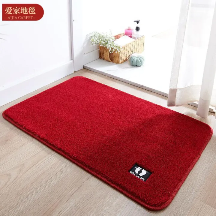Stylish%20Door%20Mat%7CDurable%20&%20Easy%20to%20Maintain%7CMulti-Utility%20Floor%20for%20Living%20Room,Bedroom,Bathroom,Kitchen,Entrances%7C40%20x%2060%20cm,Red%201%20Pcs%20-%20Image%202