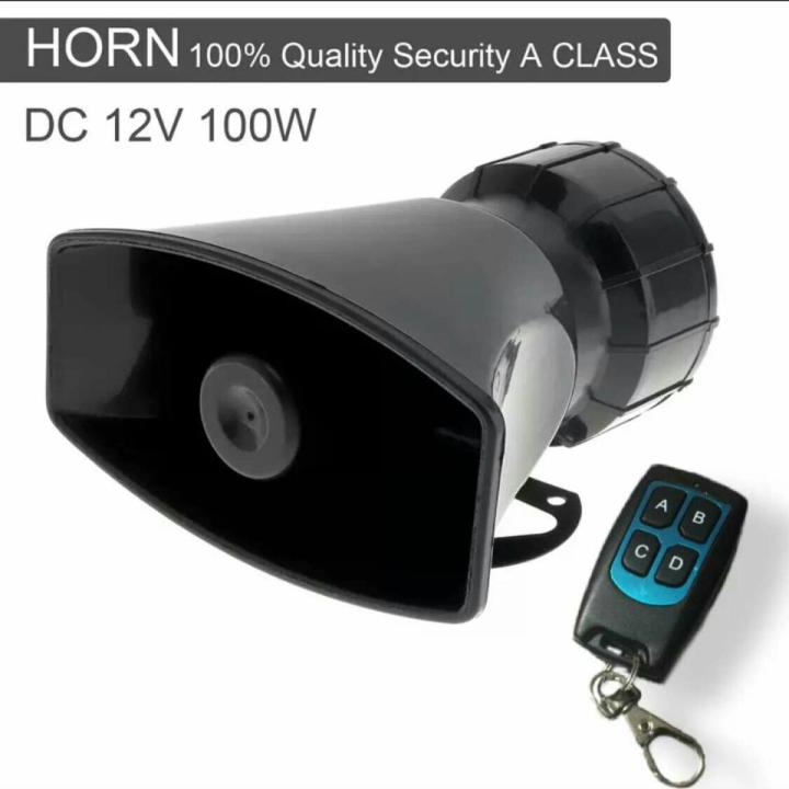 Remote Control Siren Horn 4 Tones