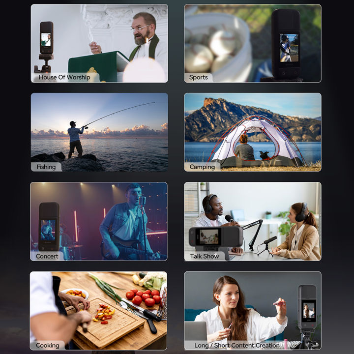 Aicoco%20onAir%20Pocket%20Action%20Wireless%204K%20Live%20Streaming%20Camera%20UHD%20HDR%20Video%20Dual%20Mic%20For%20Live%20Vlog%20Outdoor%20Sport%20-%20Image%202