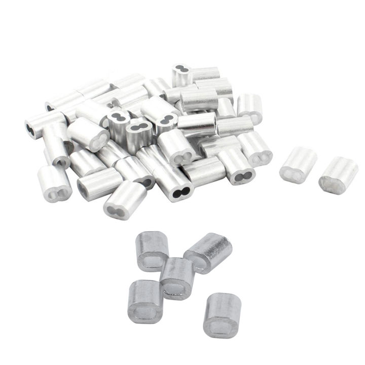 200Pcs%20Steel%20Wire%20Rope%20Aluminum%20Ferrules%20Sleeves%20Silver%20-%20100Pcs%201Mm%20Diameter%20&%20100Pcs%203Mm%20Diameter%20-%20Silver%20-%20Image%203