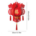 Traditional Chinese Red Lantern Chinese New Year Decoration Red Lantern With Tassel Chinese Spring Festival Decor Party Supplies Demoo. 