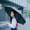 Xiaomi Mijia WD1 Automatic Rainy umbrella Sunny Rainy Summer Aluminum Windproof Waterproof UV Parasol Sunshade Man Woman. 