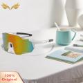 Exceotional Quality - 1 Pc Sports Glasses Cycling Wide View Ultralight Uv Protection Polarised Sunglasses - Sustainable Option.