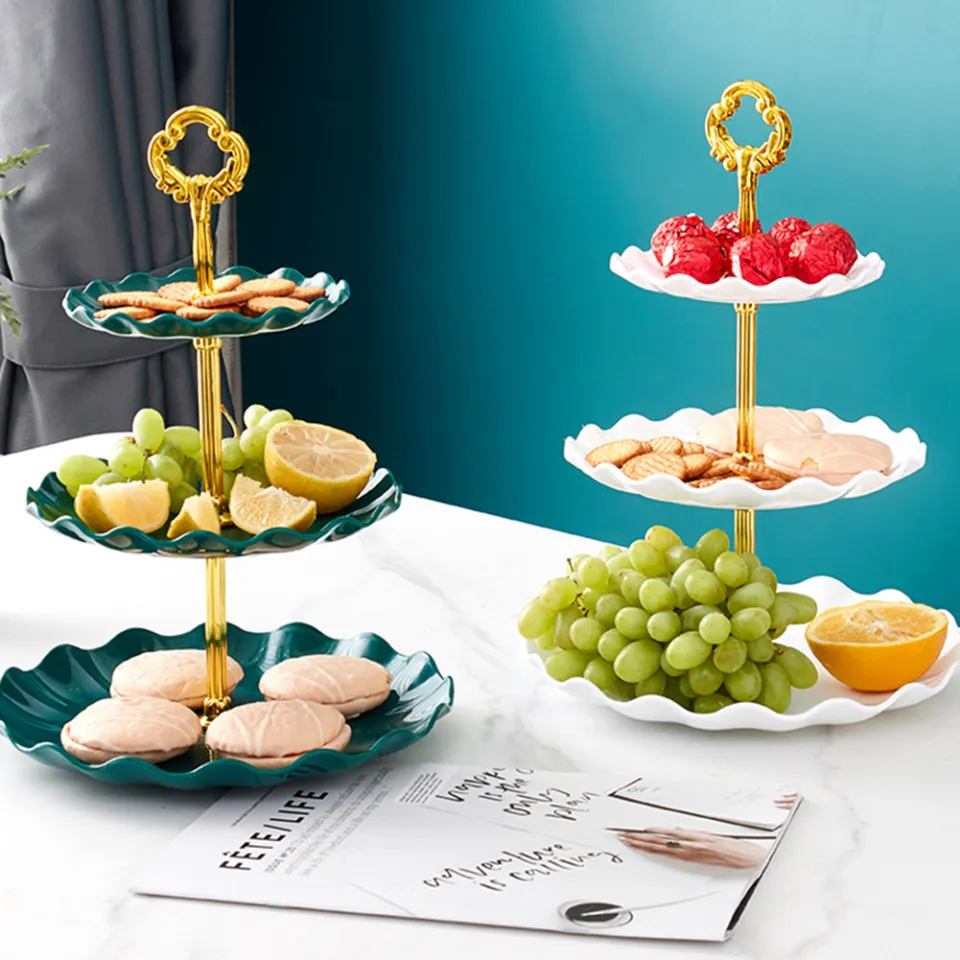 3 online tier stand, candy dish, cupcake stand