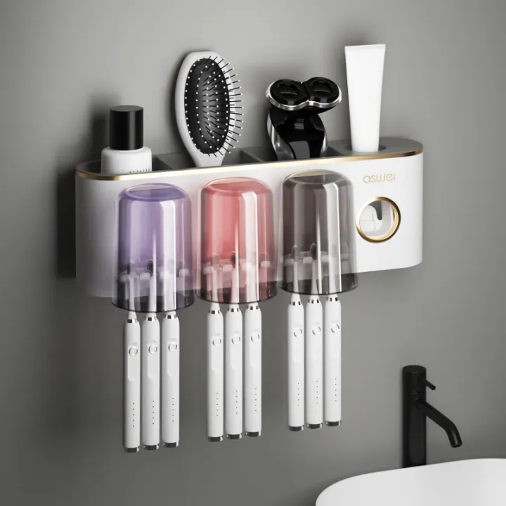 TAGL%20toothbrush%20shelf,%20shelf,%20tooth%20cup,%20electric%20mouthwash%20cup,%20toothbrush%20cup,%20home%20storage,%20non-perforated%20bathroom,%20wall%20hanging%20-%20Image%207