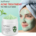 Acne Treatment Facial Mask Natural Tea Tree Pore Cleaning Blackhead Remove Oil Control Pimple Skin Care Products Face Clay Mask KKhao.