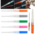 【Universal Car Parts Store】10pcs Piercing Needles I.V Catheter Cannula Sterile Piercing Needles 14G 16G 18G 20G 22G Ear Lipo Belly  Piercing Tools. 