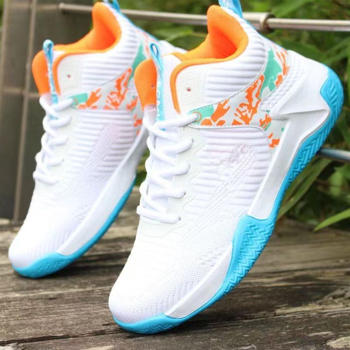 2024 Breathable Basketball Shoes Non-Slip Sneakers Men's Breathable Shoes Summer Mesh Sneaker Men's New Student