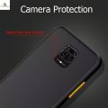 For Xiaomi Poco M2 Pro - Soft Silicone Bumper Luxurious Translucent Smoky Matte Shockproof Back Cover Case (Back Case Cover For Smartphone). 