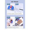 Mat Cutter 45 & 90 Degree Bevel Mat Board Cutter Beveled Cut Tool for Art Picture Framing Foam Board Card Board 1PCS. 