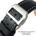 20mm 21mm 22mm Calfskin Leather WatchBand for IWC Mark LE PETIT PRINCE IW327004 IW377714 Big PILOT Accessories Folding Buckle. 