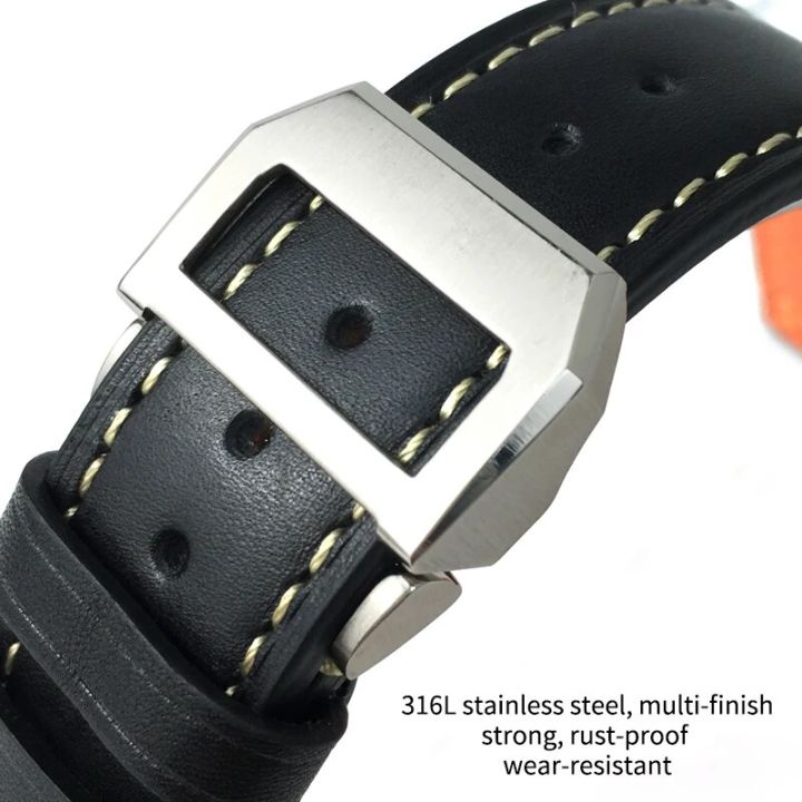 20mm%2021mm%2022mm%20Calfskin%20Leather%20WatchBand%20for%20IWC%20Mark%20LE%20PETIT%20PRINCE%20IW327004%20IW377714%20Big%20PILOT%20Accessories%20Folding%20Buckle%20-%20Image%203