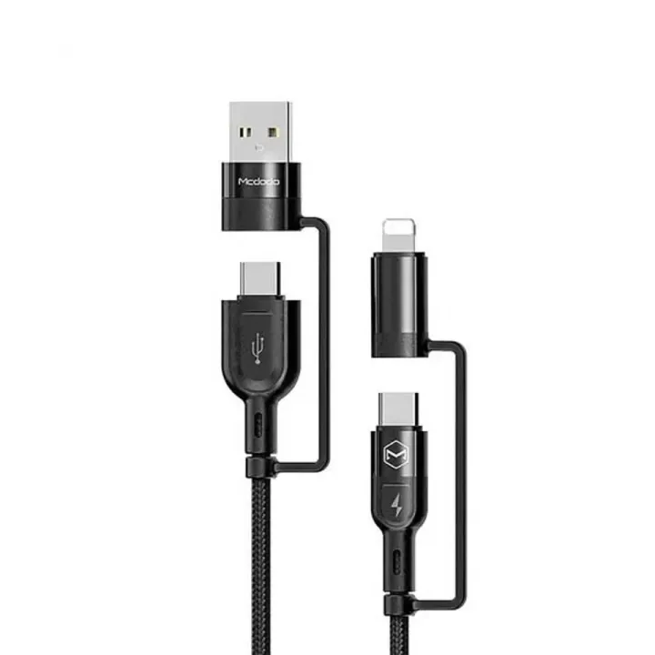 MCDODO%204%20in%201%2060W%20PD%20USB/Type-C/%20Lightning%20Fast%20Charging%20Cable%20Multi-Function%20Fast%20Charger%20For%20iphone%2012%20Huawei%20Xiaomi%20Tablets%20-%20Image%208