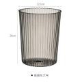 Clear Trash Can Without Lid Garbage Bin Home Office Rubbish Bin Bathroom Garbage Bag Container Waste Bucket Kitchen Dustbin. 