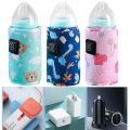 USB Baby Bottle Warmer Toddlers Thermostatic Milk Water Heat Cover Household Travel Camping Nursery Gifts Outdoor Accessories.