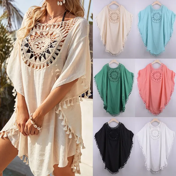 Swimsuit%20Cover%20Ups%20for%20Swimwear%20Women%20Beach%20Tunic%20Dress%20Cotton%20Summer%20Cover%20Up%202023%20Pareo%20Coverups%20Black%20Kimono%20Tunics%20Cover-ups%20-%20Image%206