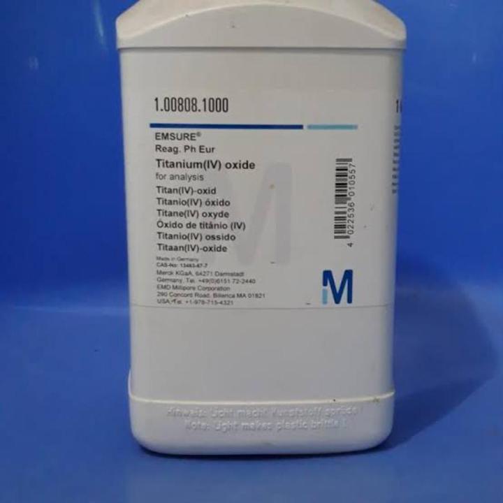 Titanium Dioxide Titania Pigment White 500 gm Merck-Germany