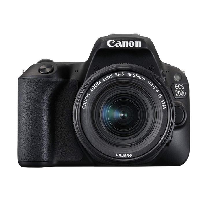 Canon EOS 200D Digital SLR Camera with EF-S 18 - 55 mm Lens