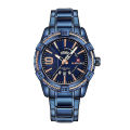 Naviforce NF9117 - Royal Blue Stainless Steel Analog Watch for Men - Royal Blue. 