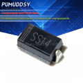 100PCS sma SS14 1N5819 SMD IN5819 1A 40V do-214ac Schottky diode ss14.