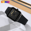 SKMEI Women Fashion Elegant Stopwatch Quartz Watches Womens Casual Simple Wristwatches Waterproof Famale Clcok Reloj Mujer 2173. 