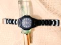 Matt Black Fashionable Chain watch for Men.