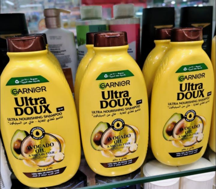 Garnier Ultra Doux AVOGADO OIL& SHEA BUTTER Nourishing Shampoo