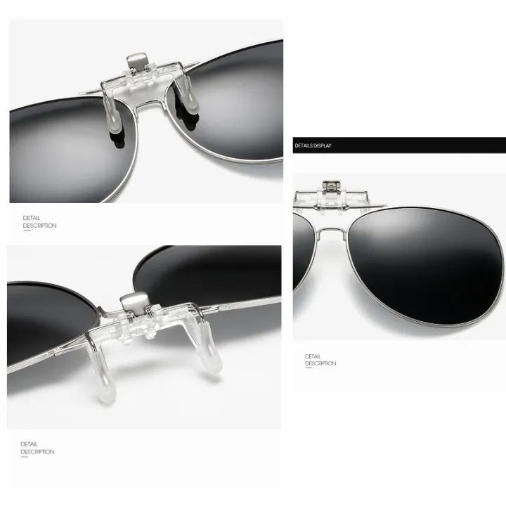 Polarized%20Sunglasses%20Lens%20clip%20on%20glasses%20Night%20Vision%20Yellow%20Aviation%20Metail%20Frame%20Women%20Men%20Sun%20Glasses%20with%20Clips%20Unise-x%20Clip%20-%20Image%205