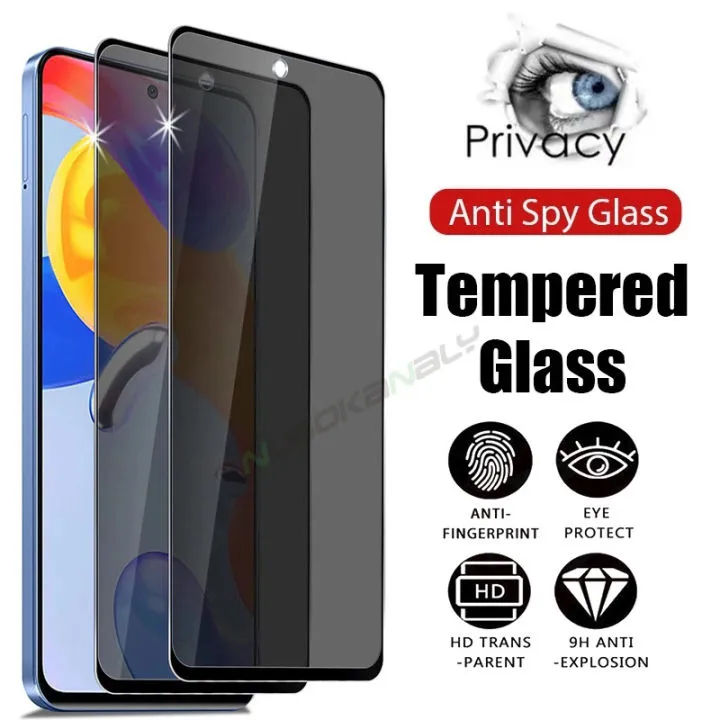 2 Pezzi] Privacy Pellicola Protettiva per Xiaomi Mi Note 10/ Mi Note 10 Pro, Privacy Vetro temperato, Anti Spy Pellicola Temperata Privacy Screen Copertura Completa Anti-Spia Protezione Schermo