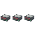 Counter Mini Length Batch Meter 3 Preset Relay Output Count Meter Practical Length Meter 90-260V AC/DC the Hours Machine. 