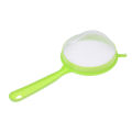 3Pcs/Set Plastic Fine Mesh Scoop Strainer Colander Flour Sieve With Handle Fullhouse. 