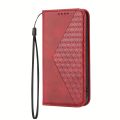 Suitable For Samsung Galaxy A54 A53 A52 A51 A32 A33 A12 A13 A14 A22 A24 A23 Phone Case With Lanyard Artificial Diamond Lattice Flip Magnetic Buckle Multi-card Slot Bracket Wallet Style A73 A72 A71 Small Cow Pattern Protective Leather Case Business.