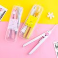 Cartoon Hair Straightener Curly Hair Mini Student Small Power Girl 2 in 1 Hair Curler Straightening Tools.