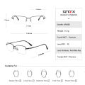 SZTZX Ultra-Light Photochromic Reading Glasses Men Anti Blue Ray Myopia Prescription Glasses Elastic Legs Optical Eyeglass Frame. 