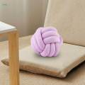 Soft Knot Ball Pillow Round Cushion Toy Throw Pillow for Chairs Bed Car Office.