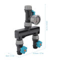 Adjustable Water Pressure Reducer, Water Pressure Regulator Comfortable To Use for Watering. 