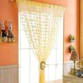 Love Heart String Curtain Window Door Divider Sheer Curtain Valance, Curtains Sets - porda. 