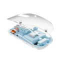 WIWU Transparent Crystal Magnetic Wireless Mouse - Sleek and Stylish Design - Enjoy Wireless Connectivity - A Perfect Choice for Work and Play. 