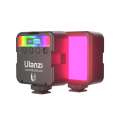 Ulanzi VL49 RGB Rechargeable Mini RGB Light | Illuminate Your Scenes with Adjustable RGB Colors | Compact and Portable. 