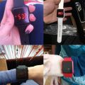Fashion Unisex Silicone Watchband Wristwatch LED Digital Sport Watch Men Women Electronic Watches Ladies Jam Tangan Lelaki Wanita Simple Style Couple Watch. 