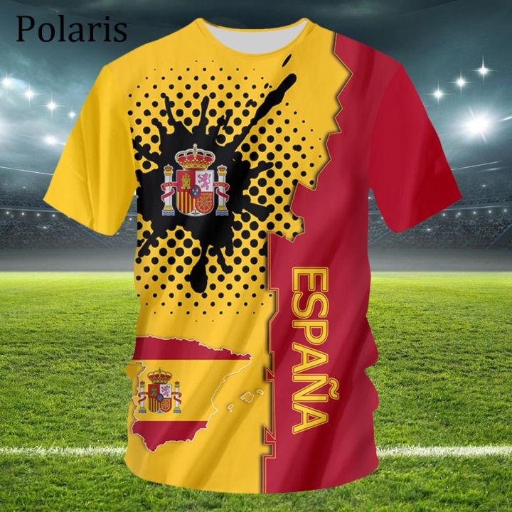 Spain%20Flag%20T%20Shirt%20National%20Emblem%20Football%20Jersey%20Cycling%20Clothes%20Basketball%20Soccer%20Tees%20Reino%20de%20Espa%C3%B1a%20-%20Image%206